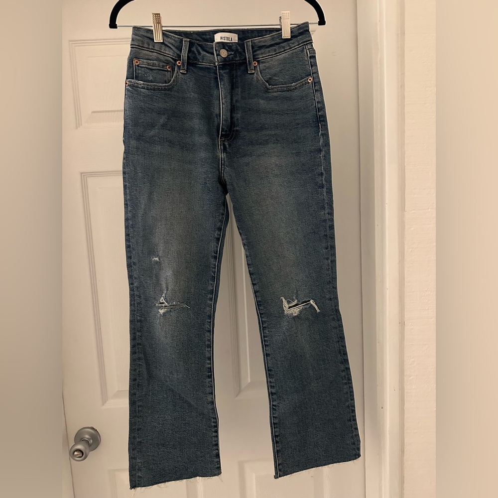 NWOT Pistola high rise jeans brand new size 27 distressed